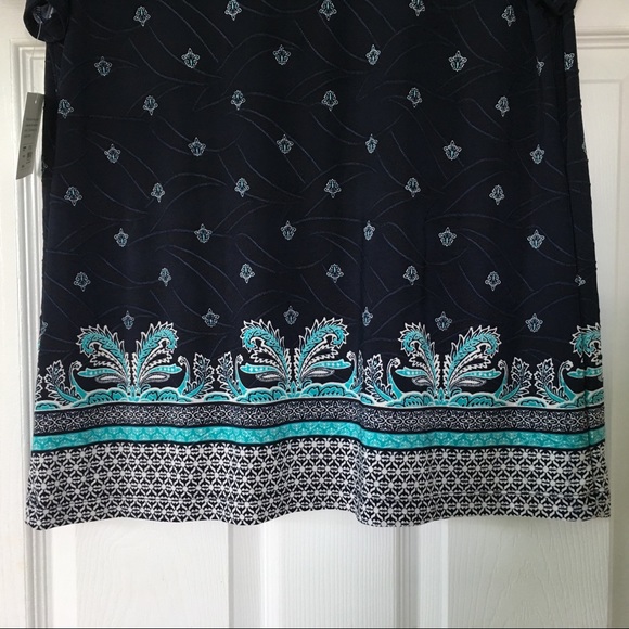 Women's Croft & Barrow Pleated Top Size M - Picture 6 of 7